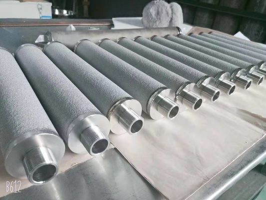 Anti Alkali 65mm Çap Gözenekli Sinterlenmiş Filtre Elemanı